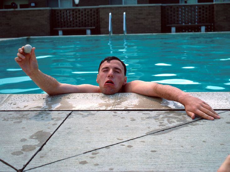Leonard swimming summer 1967